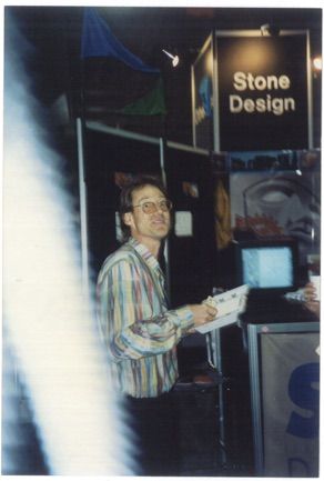 A Younger Andrew Stone at NeXTWorld Expo, 1993